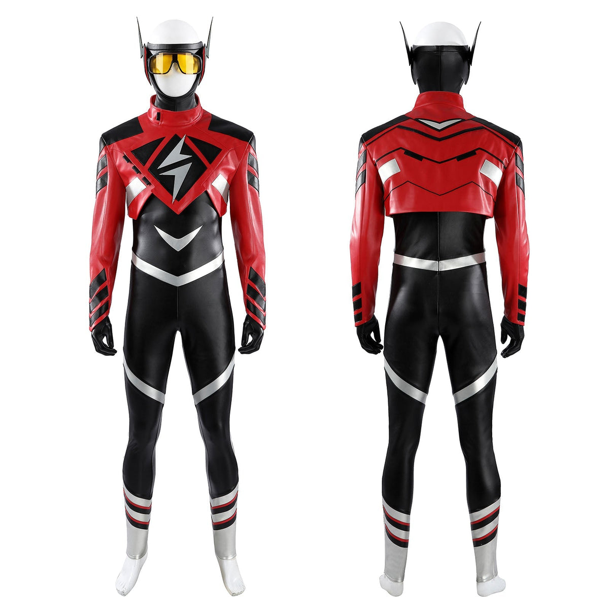 Absolute Flash Red Suit Top Level Movie Cosplay Costumes