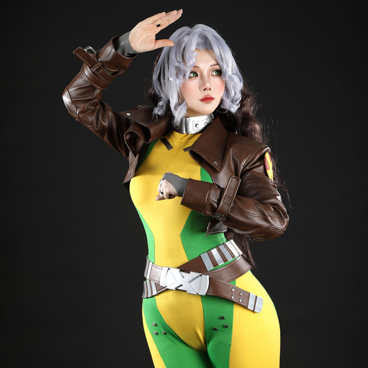 Game Marvel Rivals Rogue Jumpsuit Outfit Top Cosplay Costumes