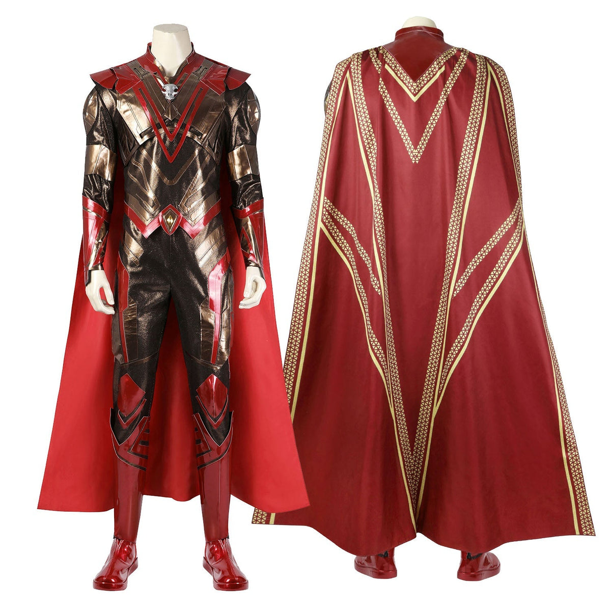 Guardians of the Galaxy 3 Adam Warlock Leather Suit Cosplay CostumesThemed Carnival Party Outfit