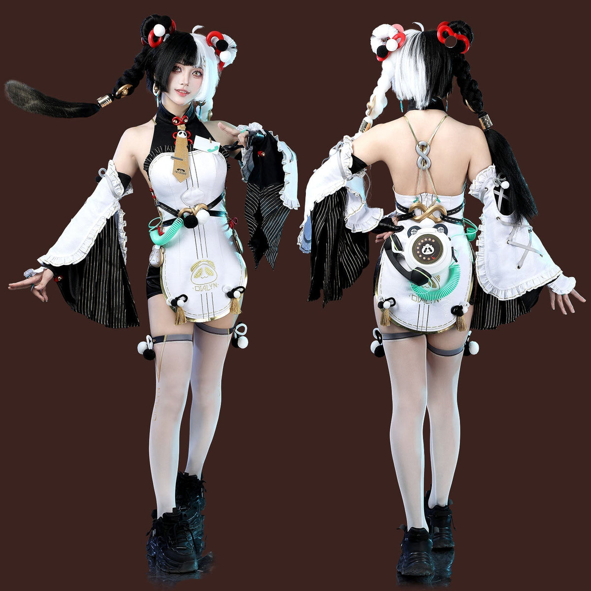 Game Zenless Zone Zero Dialyn Outfit Full Set Cosplay Costumes