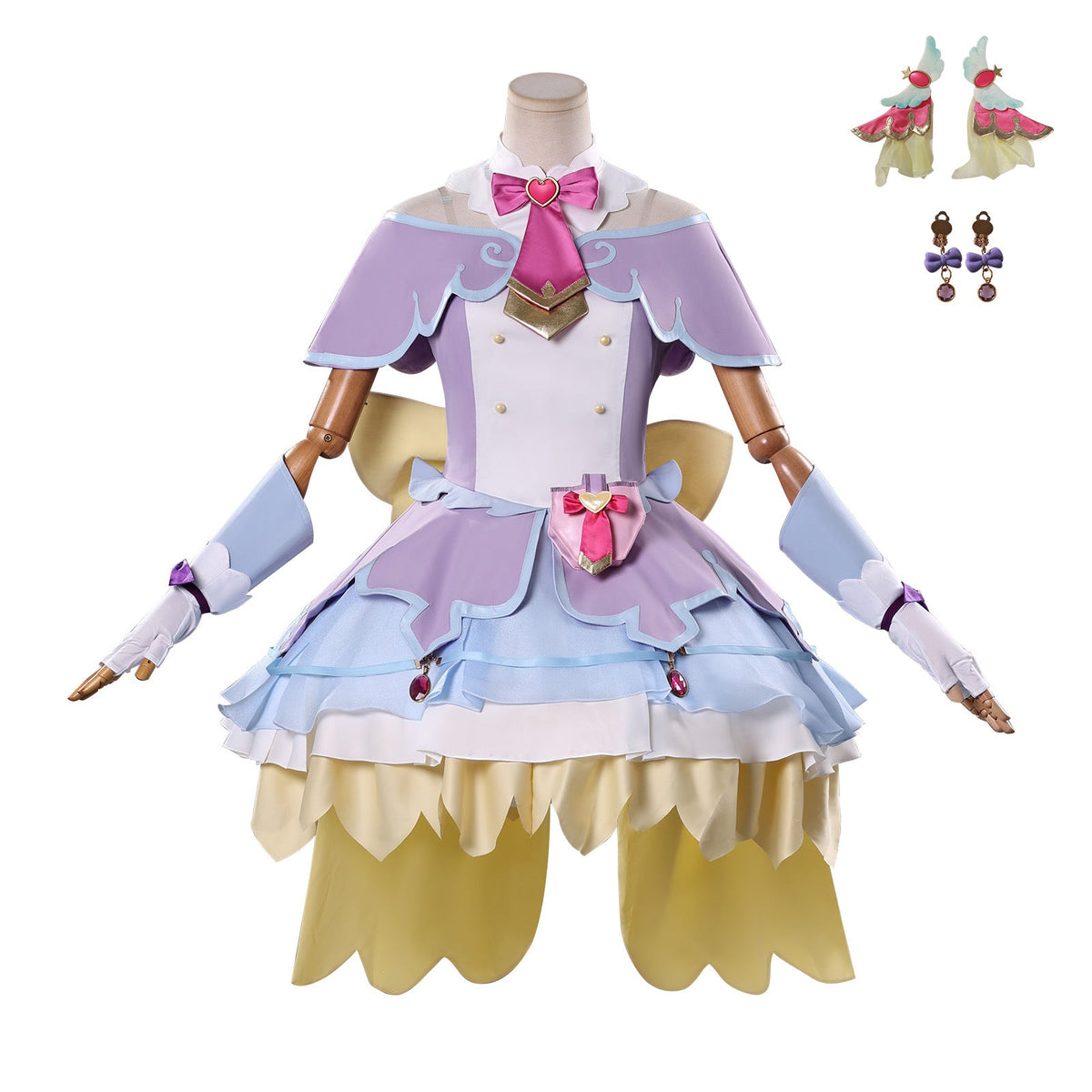Star Detective Precure Anna Akechi Cure Answer Outfit Cosplay Costumes