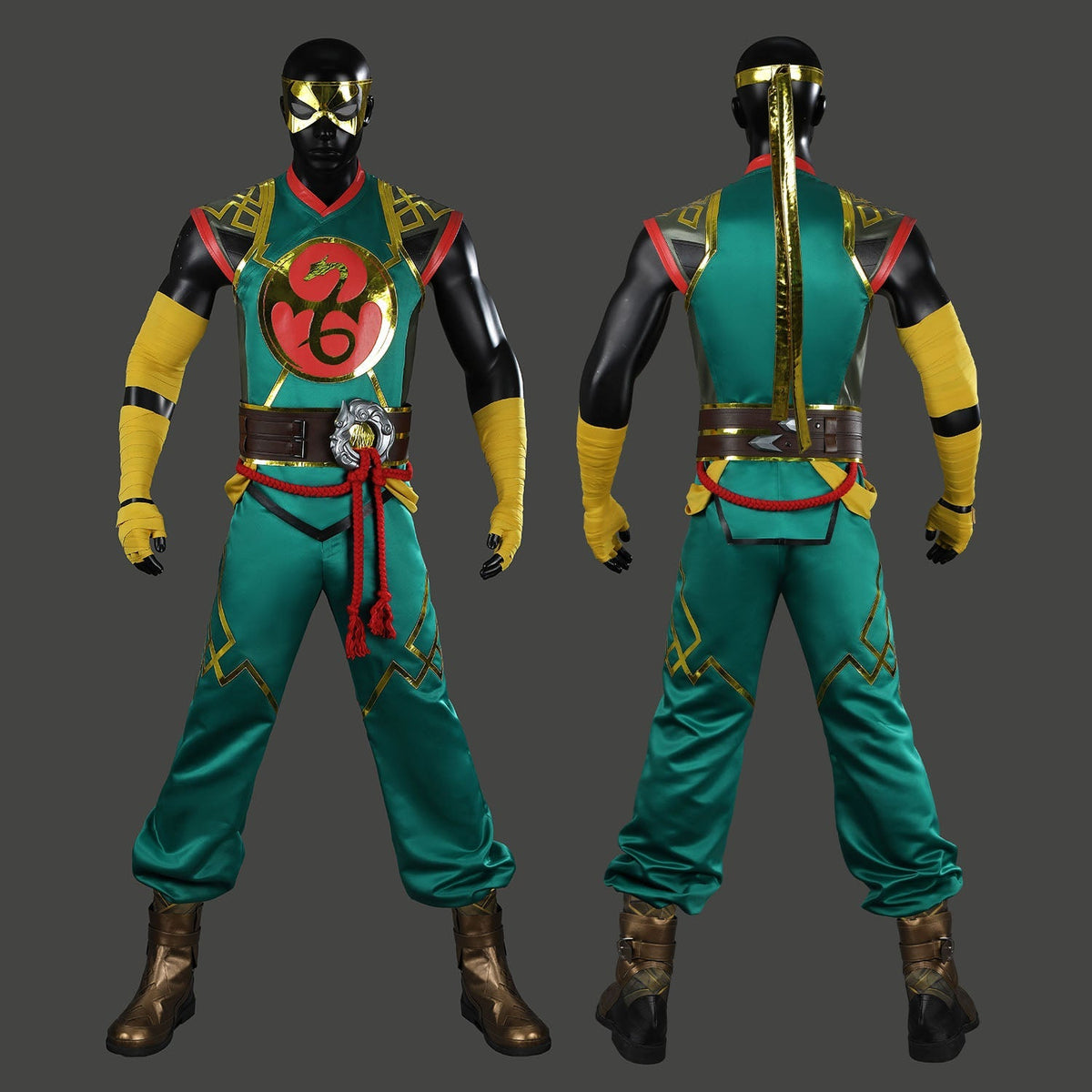 Marvel Rivals Iron Fist Lin Lie Top Level Cosplay CostumesThemed Carnival Party Outfit