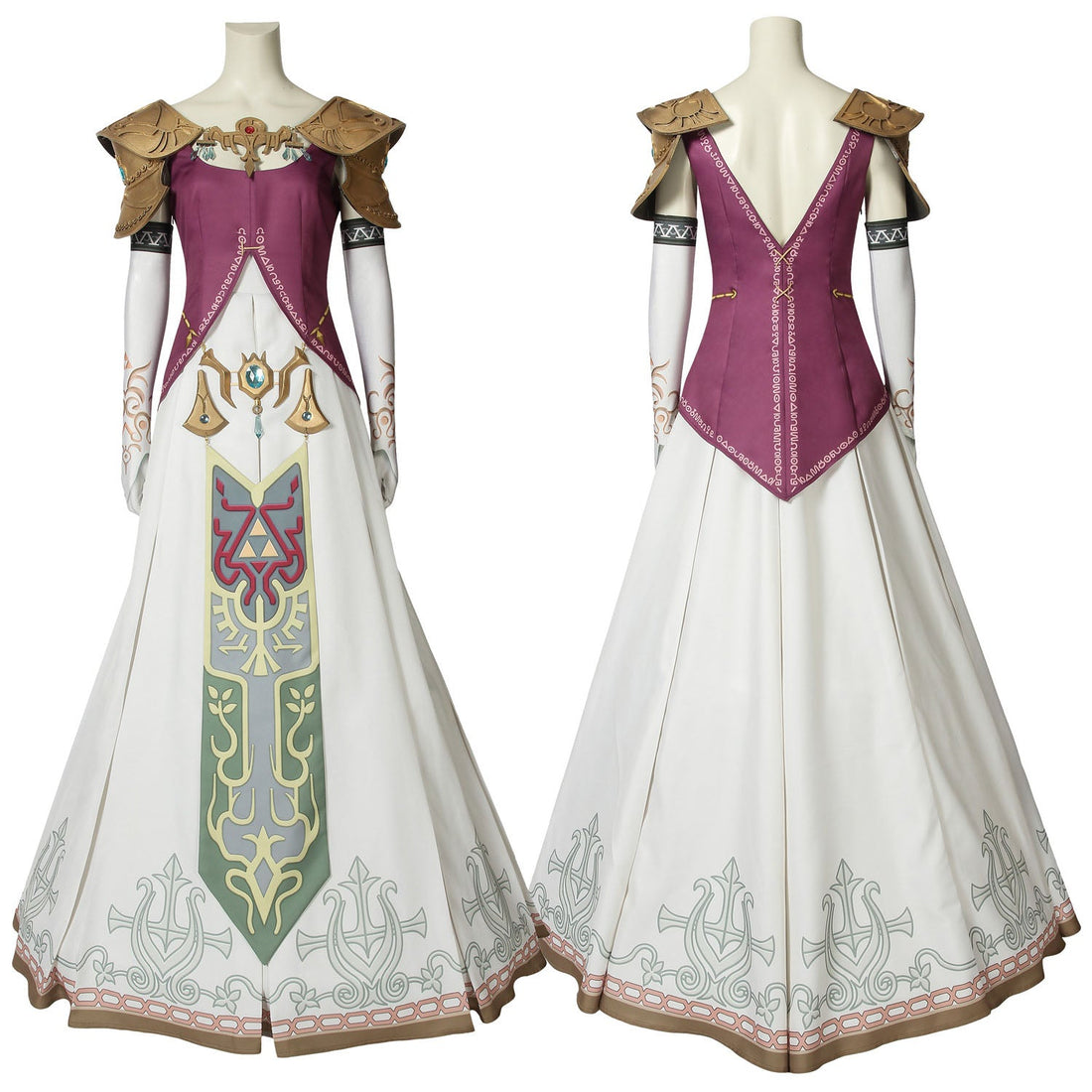 The Legend of Zelda Twilight Princess Princess Zelda Cosplay CostumesThemed Carnival Party Outfit