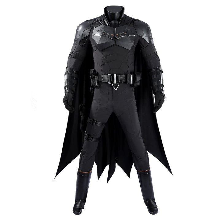 The Batman 2022 Bruce Wayne Cosplay Costumes Robert Pattinson Halloween Themed Party OutfitsThemed Carnival Party Outfit