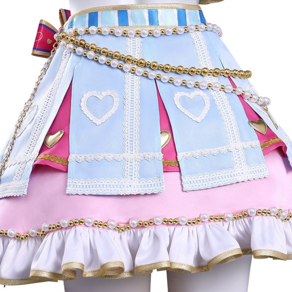Star Activity Hoshimiya Ichigo Kiriya Aoi Cosplay Costume Cheerleading Team Lolita Dress