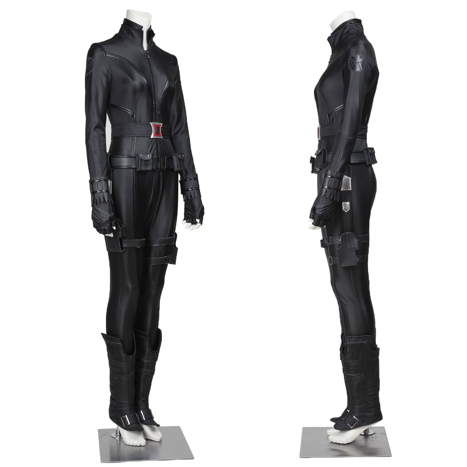 Avengers 1 Black Widow Agents of SHIELD Female Cosplay CostumesThemed Carnival Party Outfit