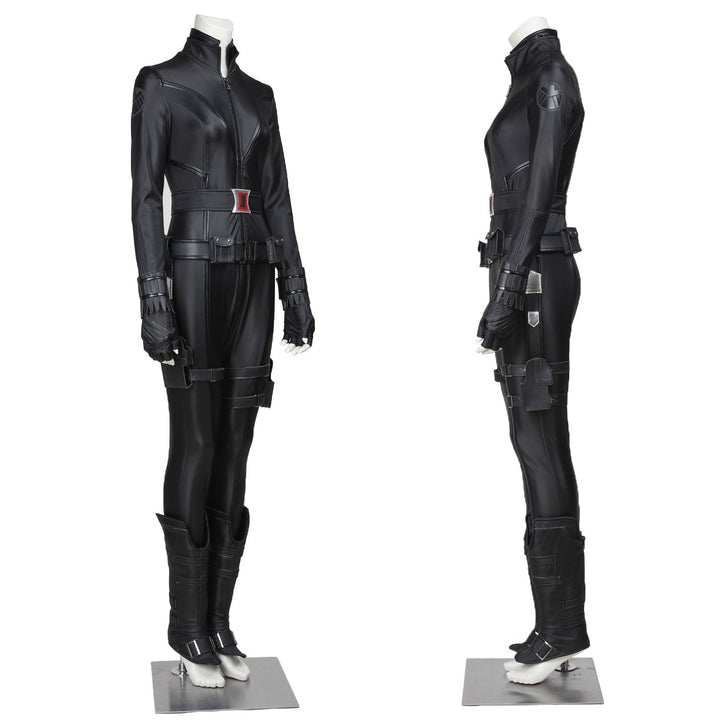 Avengers 1 Black Widow Agents of SHIELD Female Cosplay CostumesThemed Carnival Party Outfit