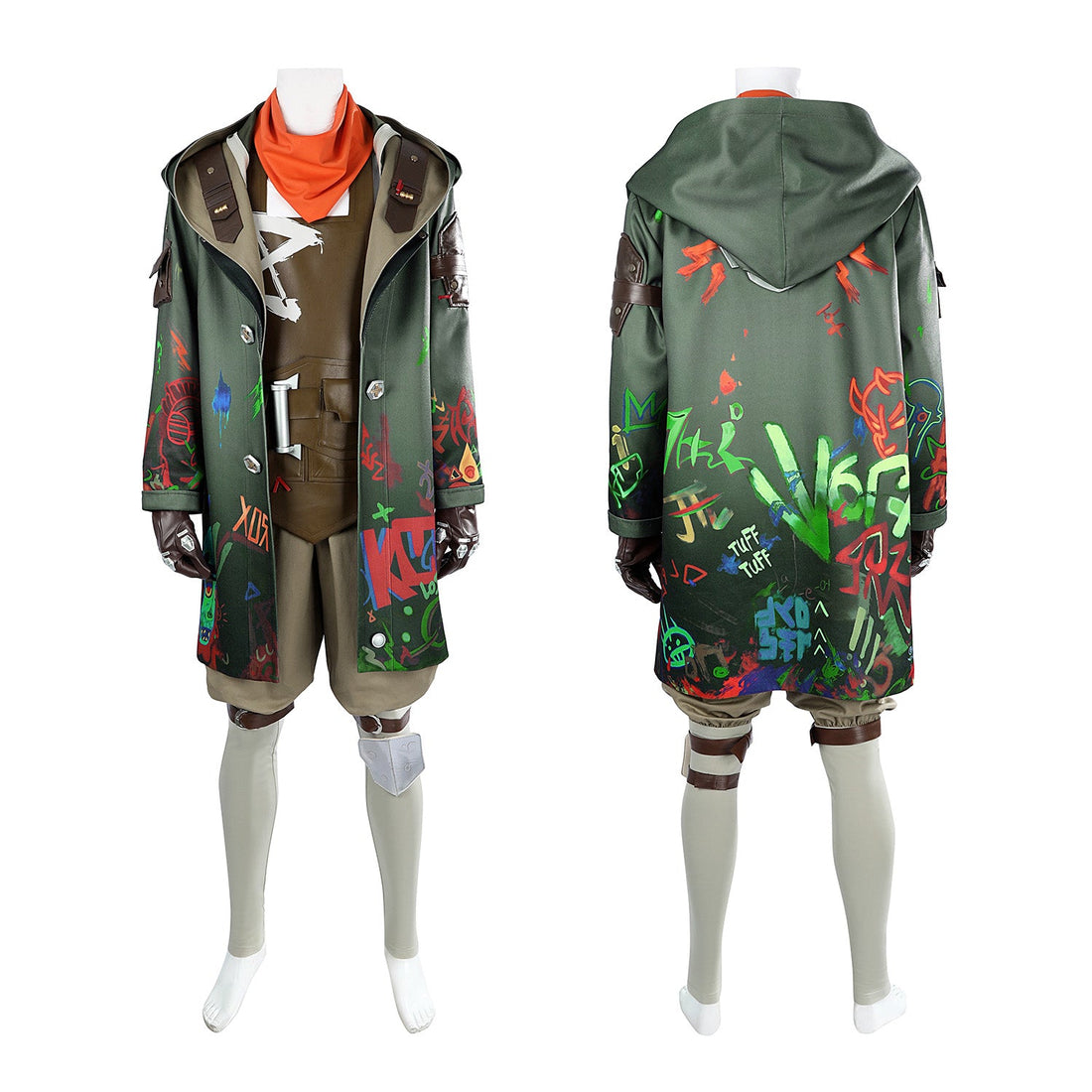 Arcane Season 2 Ekko Game LOL Full Set Top Cosplay CostumesThemed Carnival Party Outfit