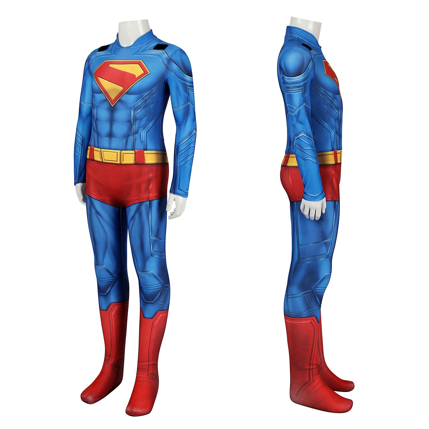 Superman Legacy Clark Kent Kids Jumpsuit Cosplay Costumes