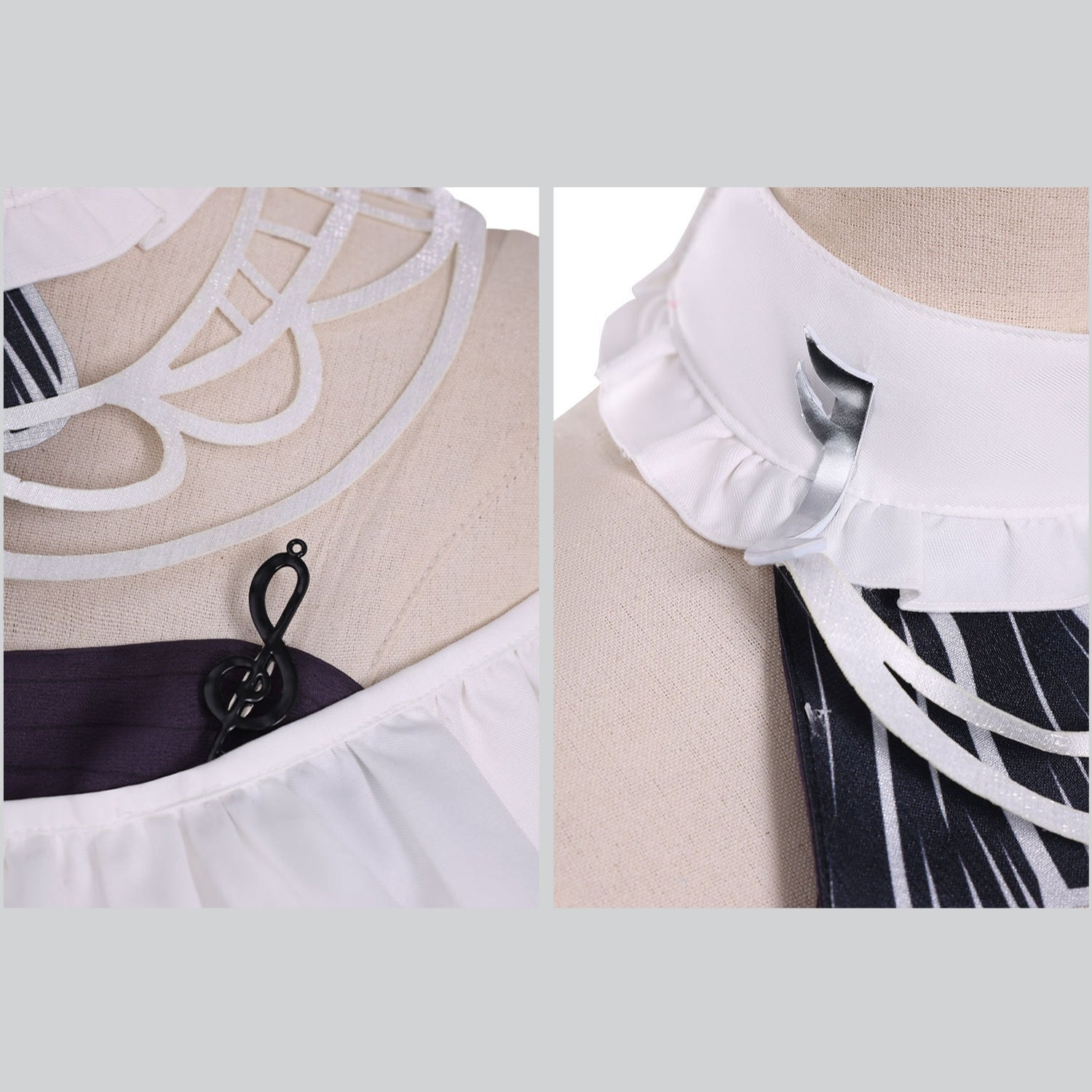 Wuthering Waves Phrolova White Moonlight Gown Cosplay Costumes