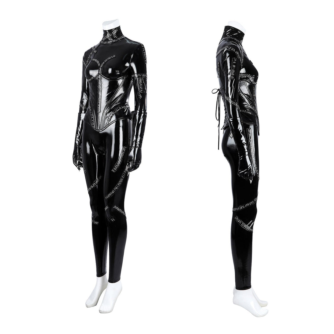 Batman Returns Cat Women Selina Kyle Jumpsuit Cosplay Costumes
