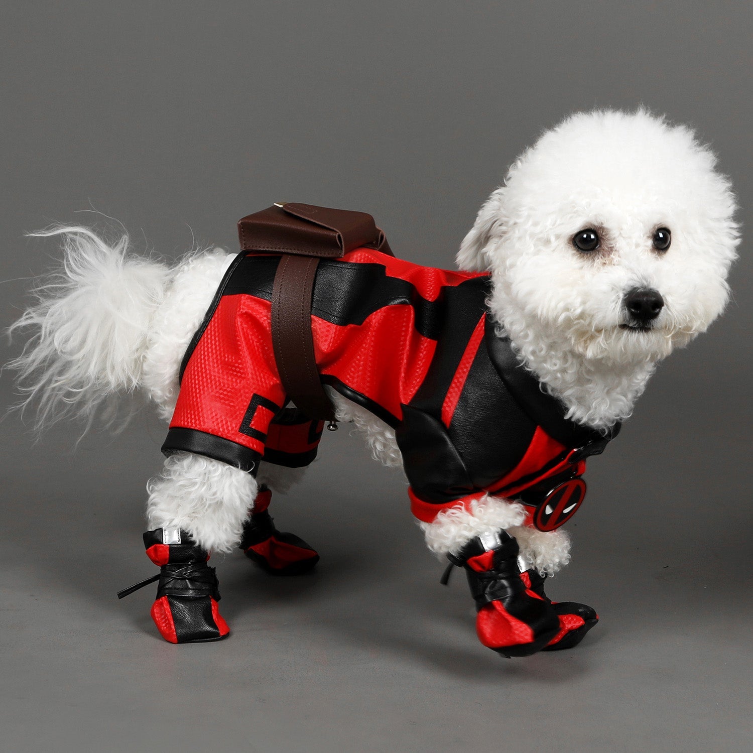 Deadpool 3 Deadpool & Friend Pet Clothing Full Set Dog CostumesThemed Carnival Party Outfit