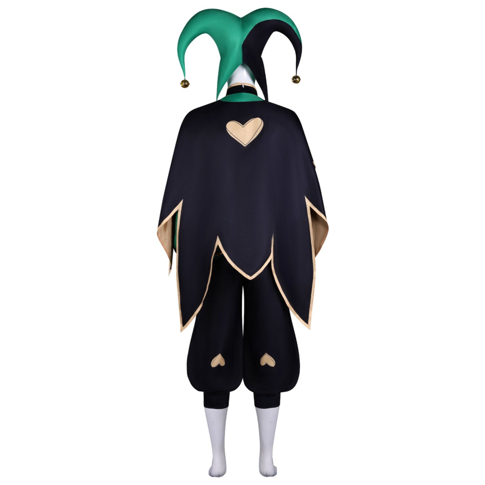 The Freak Circus Pierrot Harlequin Jester Cosplay Costumes Halloween Clown Carnival Party Outfit