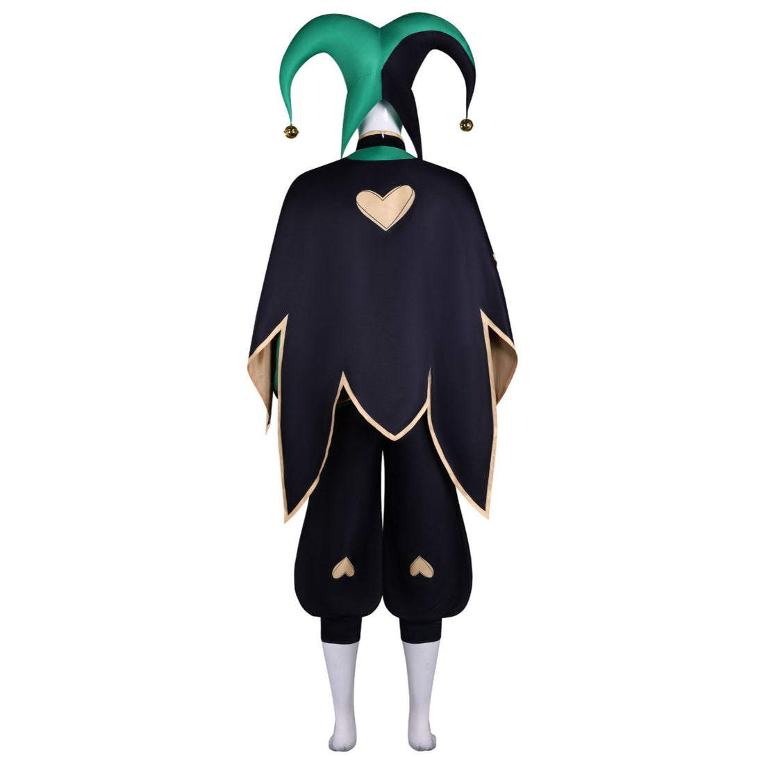 The Freak Circus Pierrot Harlequin Jester Cosplay Costumes Halloween Clown Carnival Party Outfit