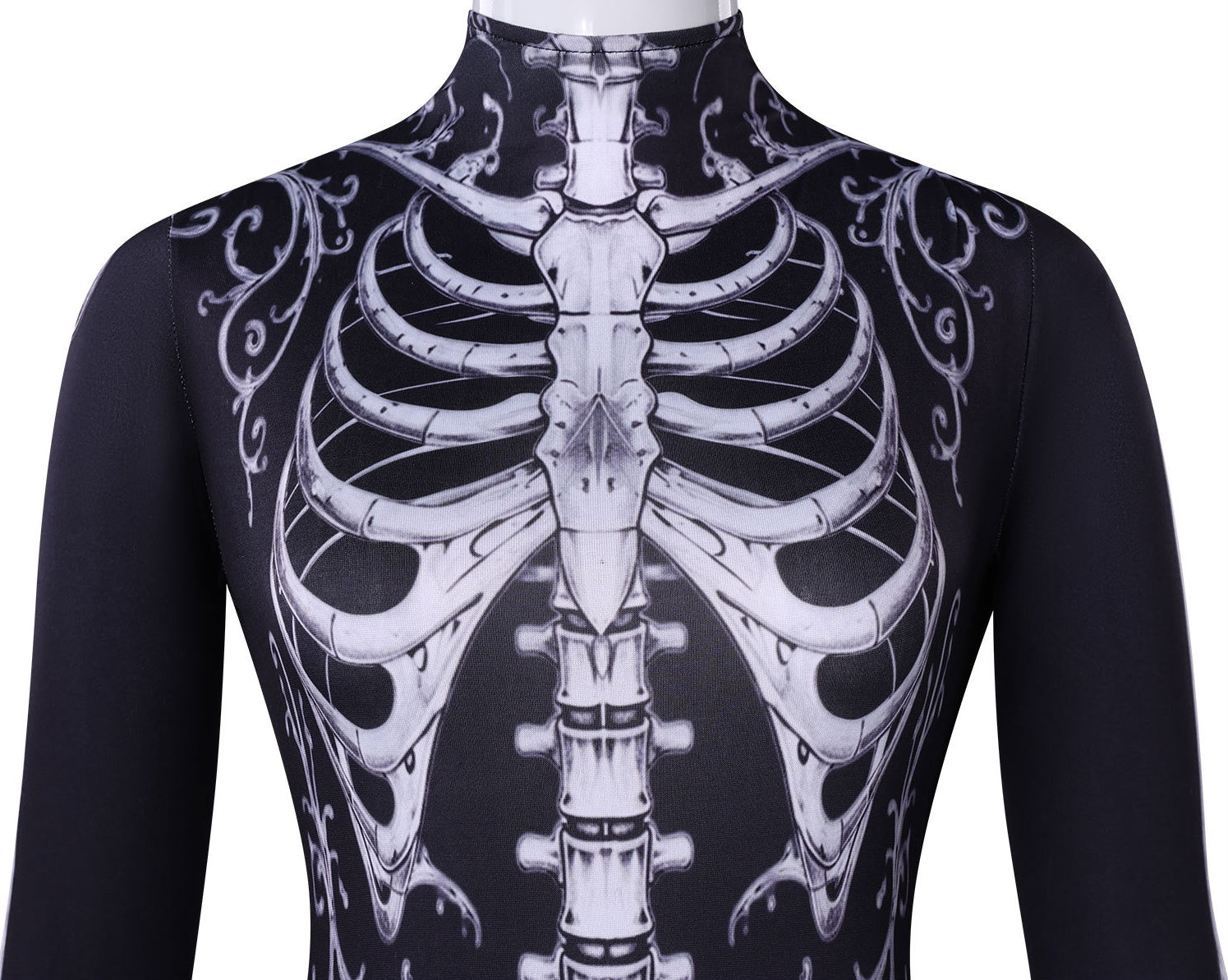 Halloween Skeleton Bodysuit Cosplay Costumes Women's Jumpsuit Themed Party Outfit