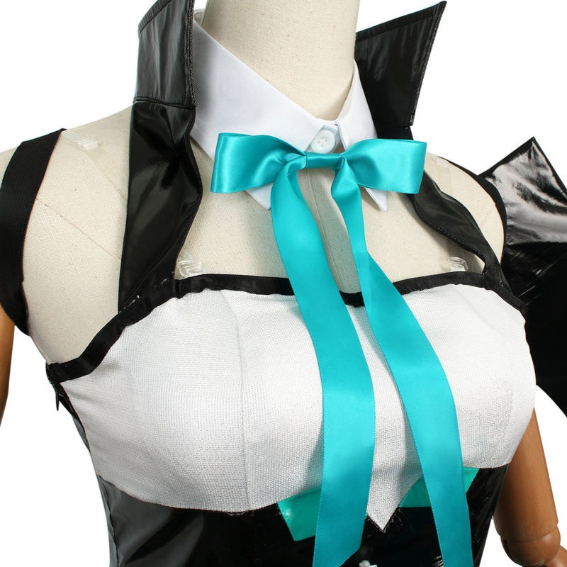 Virtual Idol Crossover Raccoon Lolita Little Devil Dress Outfit Fullset Cosplay Costume
