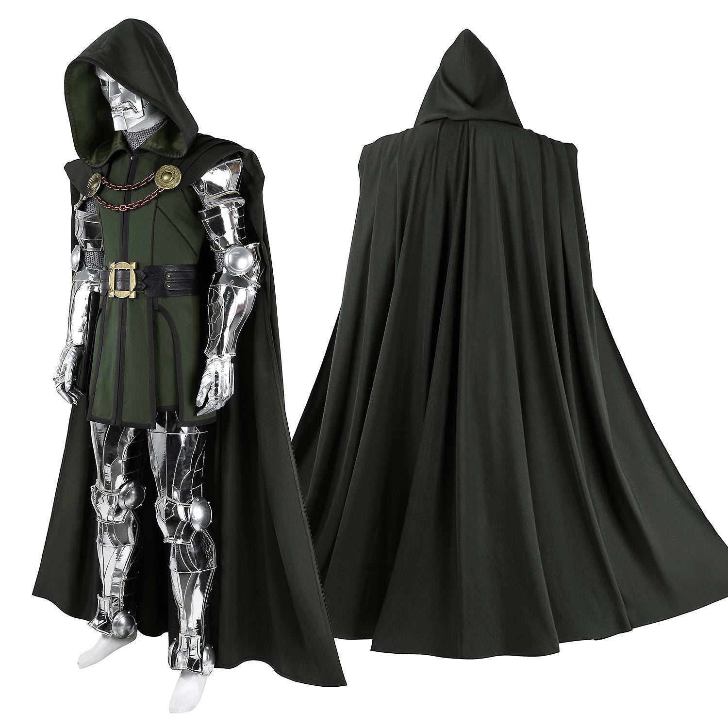 Avengers Doomsday Doctor Doom Armor Outfit Full Set Cosplay CostumesThemed Carnival Party Outfit