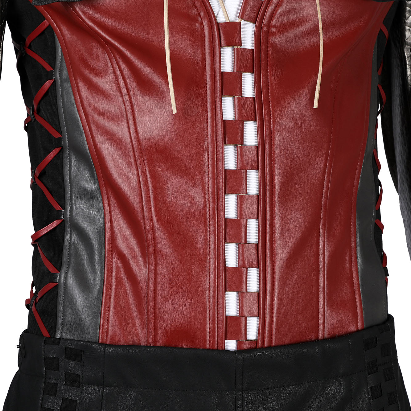 FF16 Final Fantasy XVI Clive Rosfield Male Leather Cosplay CostumesThemed Carnival Party Outfit