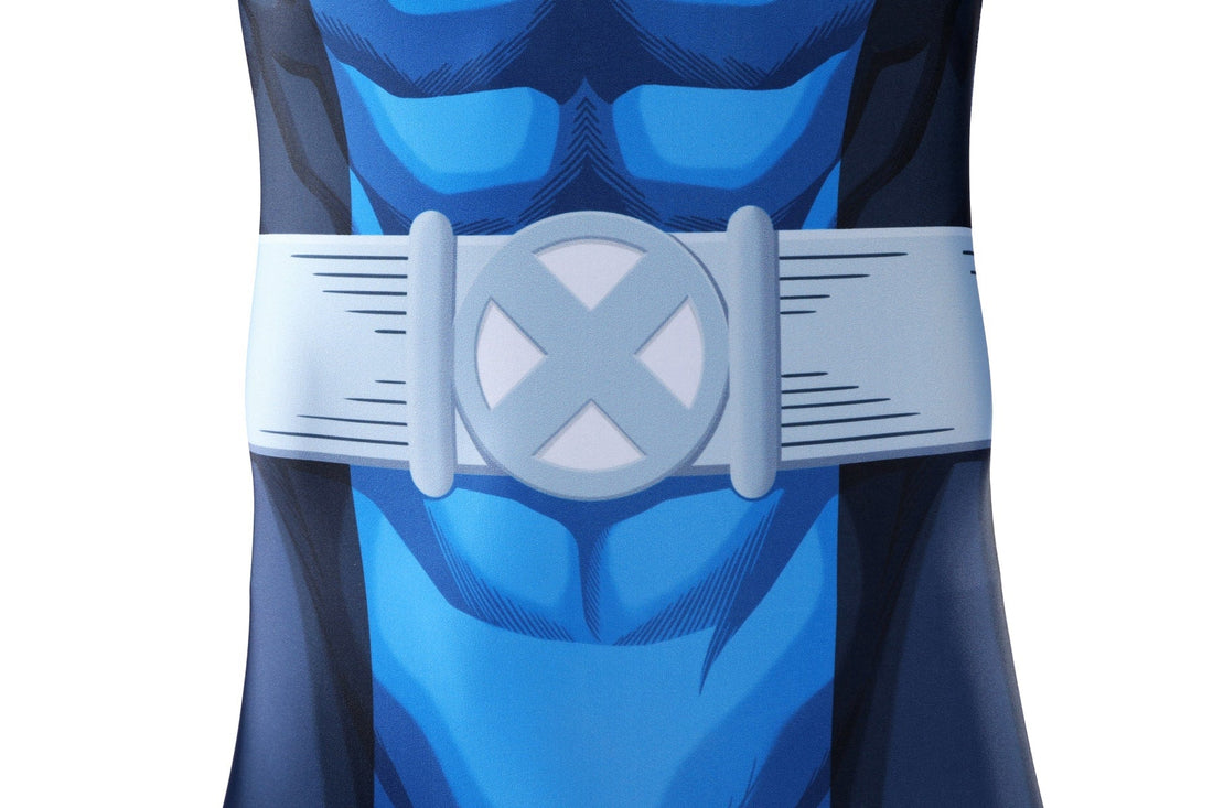 Fantastic Four Wolverine Cosplay Costumes Halloween Blue Jumpsuit for Themed Party OutfitThemed Carnival Party Outfit