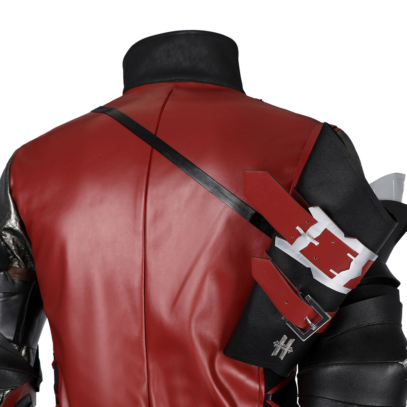 FF16 Final Fantasy XVI Clive Rosfield Male Leather Cosplay CostumesThemed Carnival Party Outfit