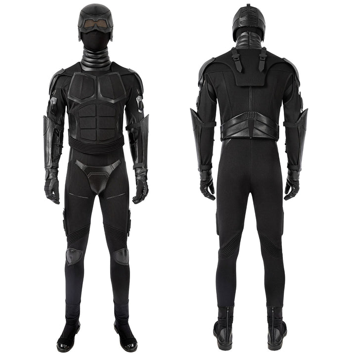 The Boys Season 2 Black Noir Male Cosplay CostumesThemed Carnival Party Outfit