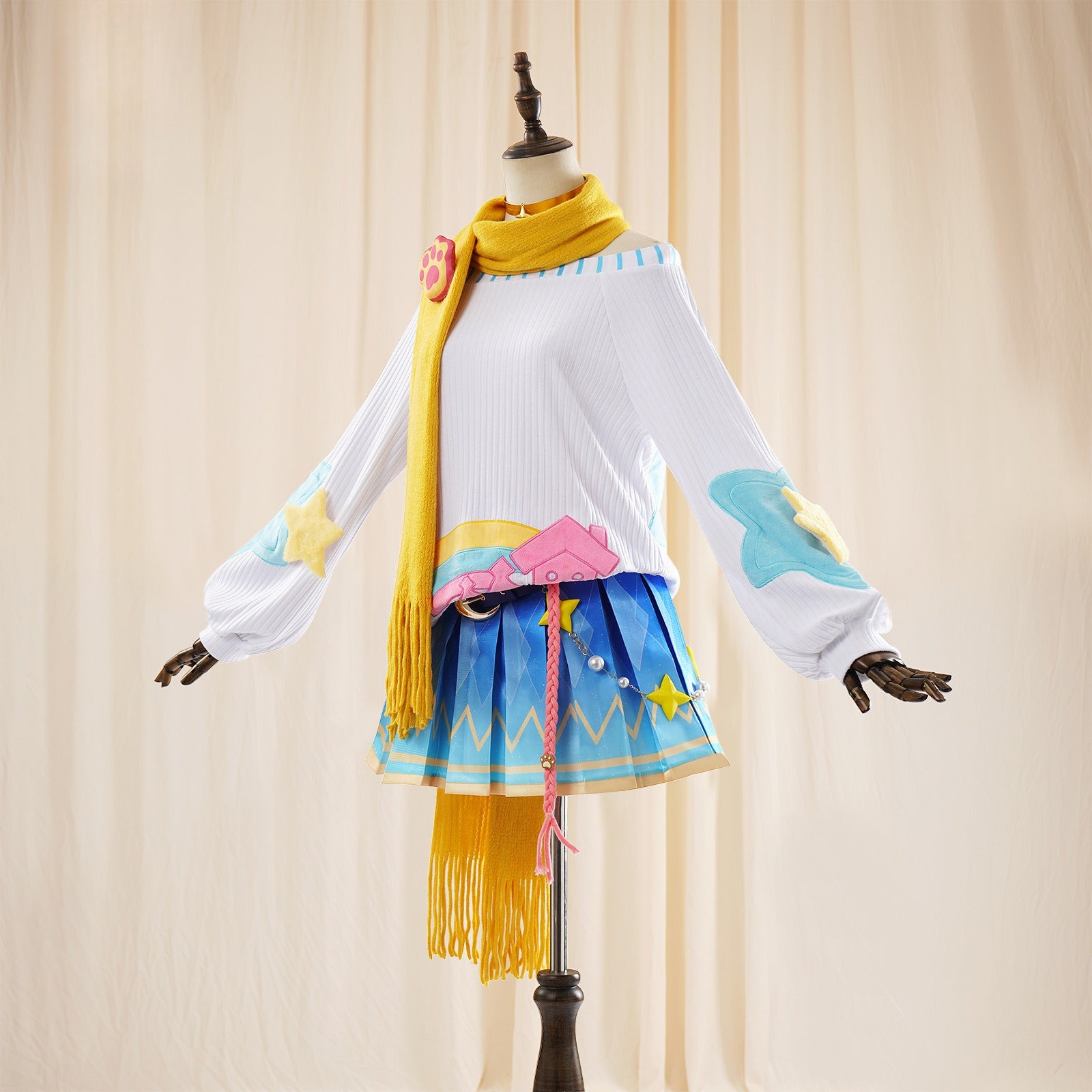 Honor of Kings Xiao Qiao X Maltese Line Puppy Collaboration Cosplay Costume