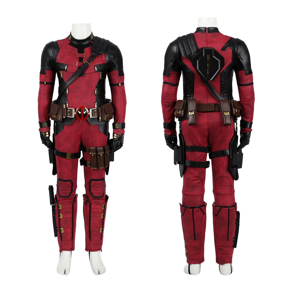 Deadpool 3 Deadpool & Friend Wade Wilson Kids Cosplay CostumesThemed Carnival Party Outfit