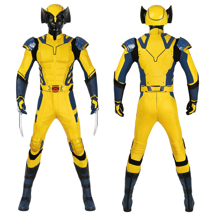 Deadpool 3 Wolverine Top Level Male Leather Cosplay CostumesThemed Carnival Party Outfit