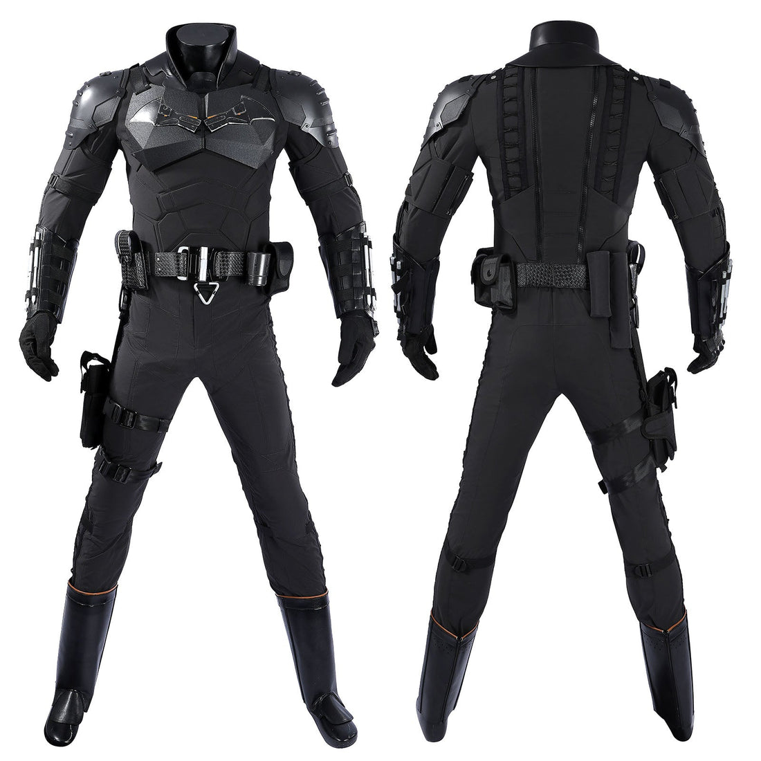 The Batman 2022 Bruce Wayne Cosplay Costumes Robert Pattinson Halloween Themed Party OutfitsThemed Carnival Party Outfit