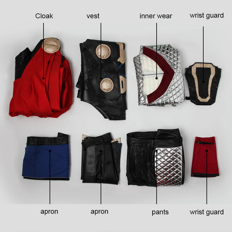 Avengers Age of Ultron Thor Male Fullset Cosplay CostumesThemed Carnival Party Outfit