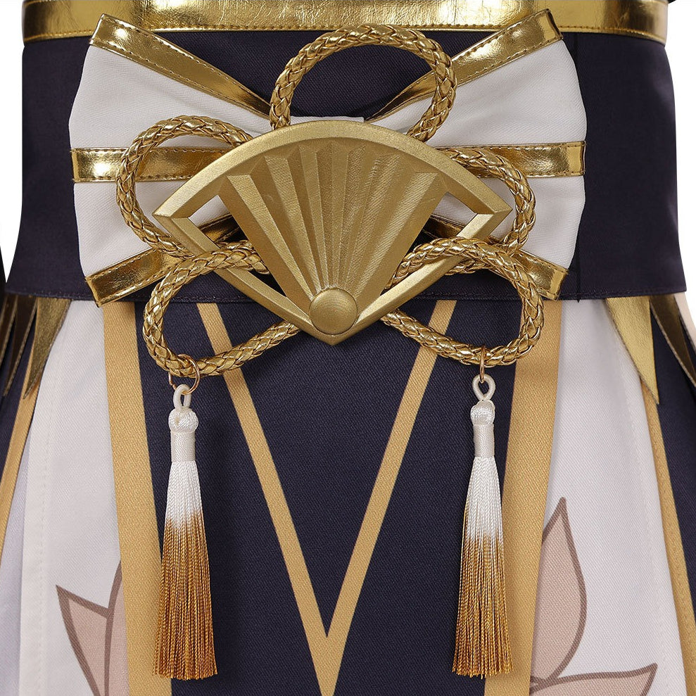 Zenless Zone Zero Hoshimi Miyabi Dignified Blossom Skin Cosplay Costumes Themed Carnival Outfit