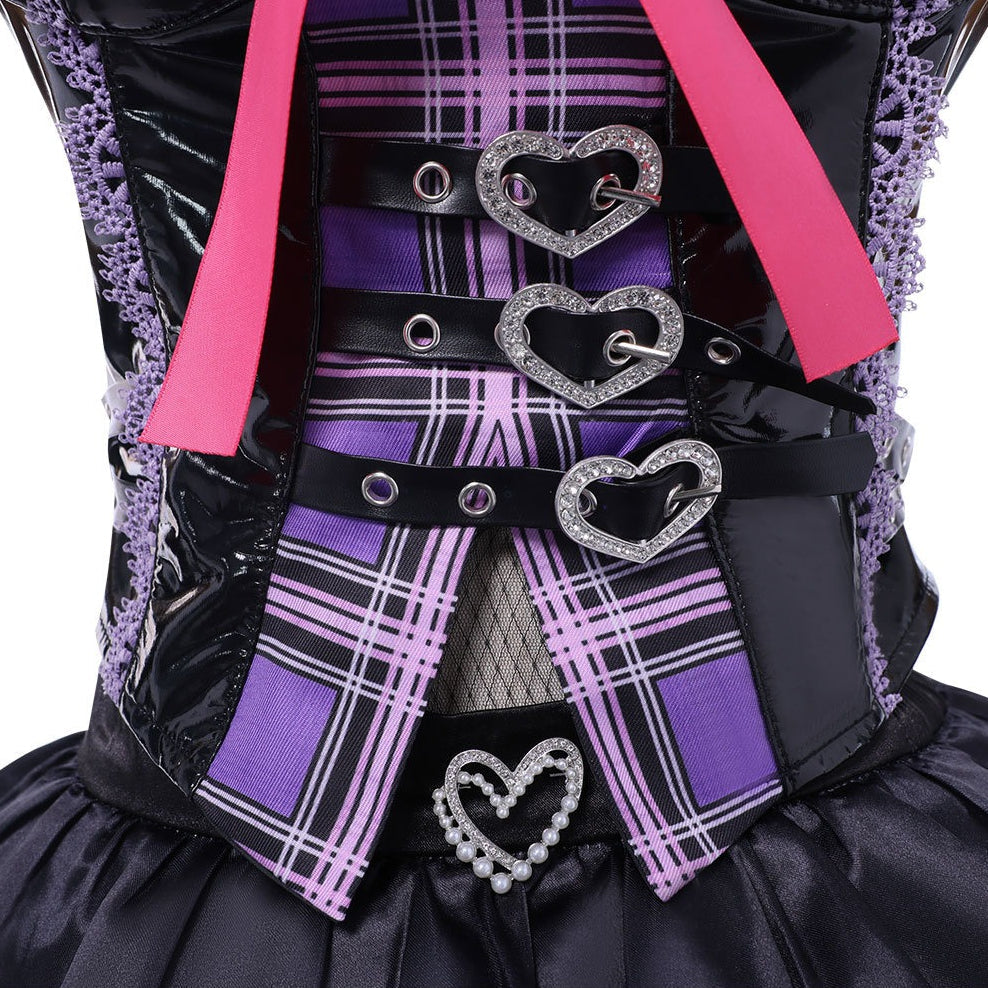 Naraka: Bladepoint Tessa X Kuromi Maid Outfit Cosplay Costumes
