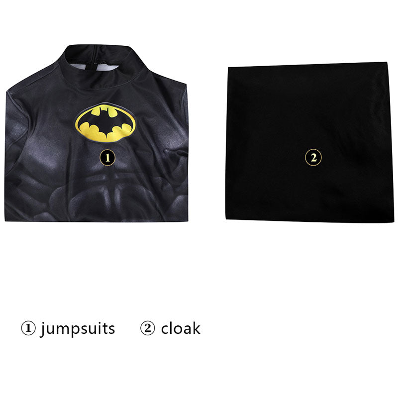 The Flash 2023 Bruce Wayne Batman Jumpsuit Cosplay Costumes
