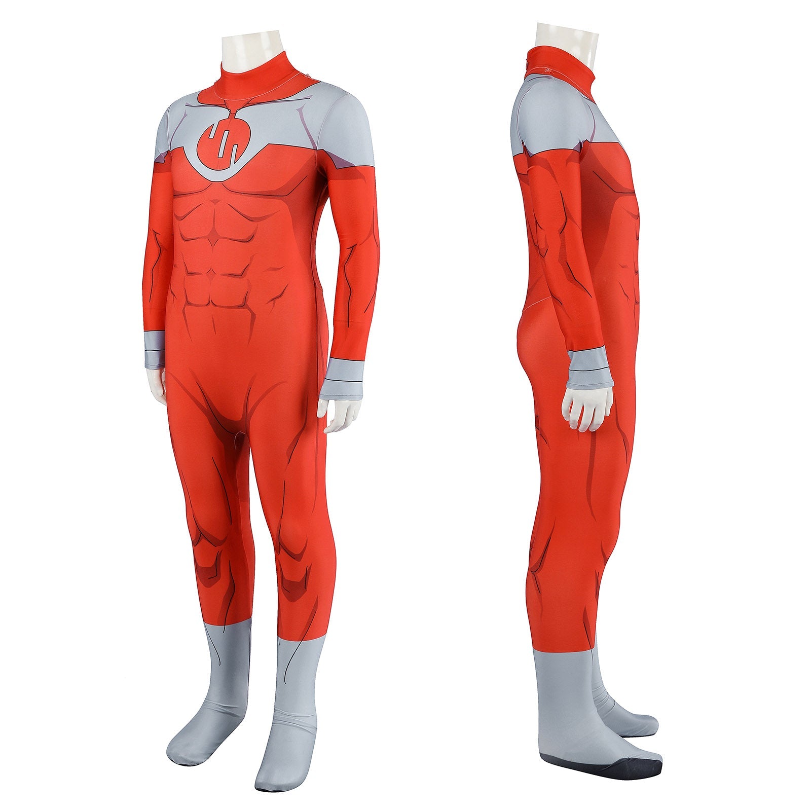 Invincible Thragg Kids Jumpsuit with Cloak Halloween Cosplay Costumes