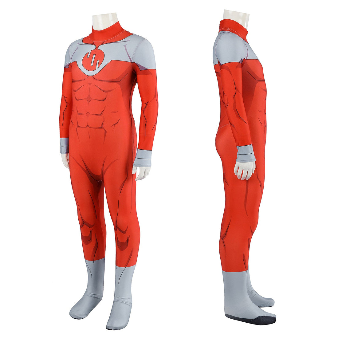 Invincible Thragg Kids Jumpsuit with Cloak Halloween Cosplay Costumes