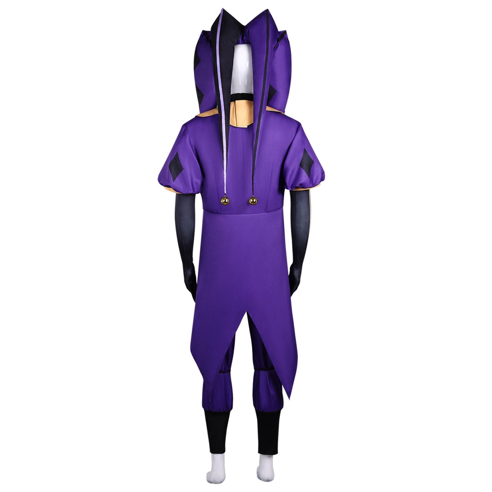 The Freak Circus Pierrot Harlequin Jester Cosplay Costumes Halloween Clown Carnival Party Outfit