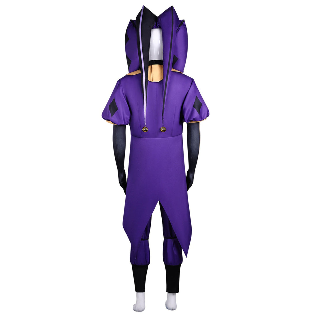 The Freak Circus Pierrot Harlequin Jester Cosplay Costumes Halloween Clown Carnival Party Outfit