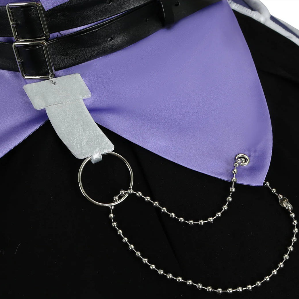 Identity V Gardener Emma Woods Halloween Purple Cosplay Costumes