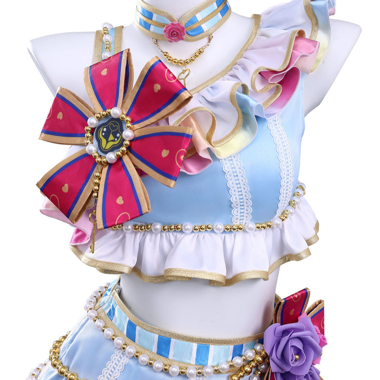 Star Activity Hoshimiya Ichigo Kiriya Aoi Cosplay Costume Cheerleading Team Lolita Dress