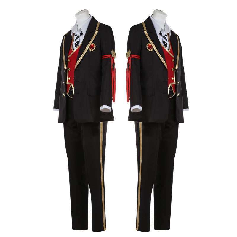 Alice Heartslabyul Dorm Uniform Cosplay Riddle Trey Deuce Cater Ace Halloween Outfits