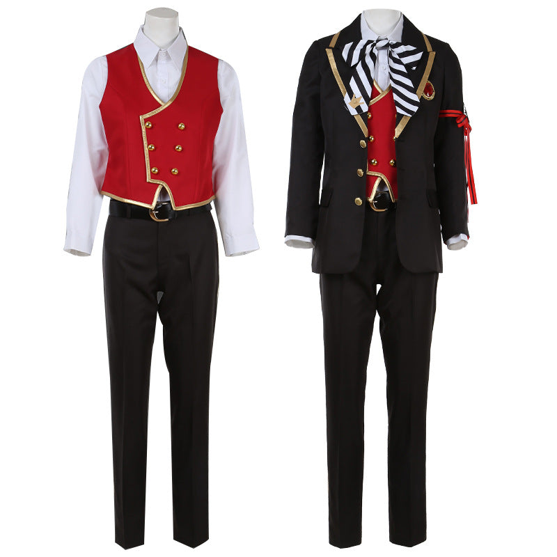 Alice Heartslabyul Dorm Uniform Cosplay Riddle Trey Deuce Cater Ace Halloween Outfits