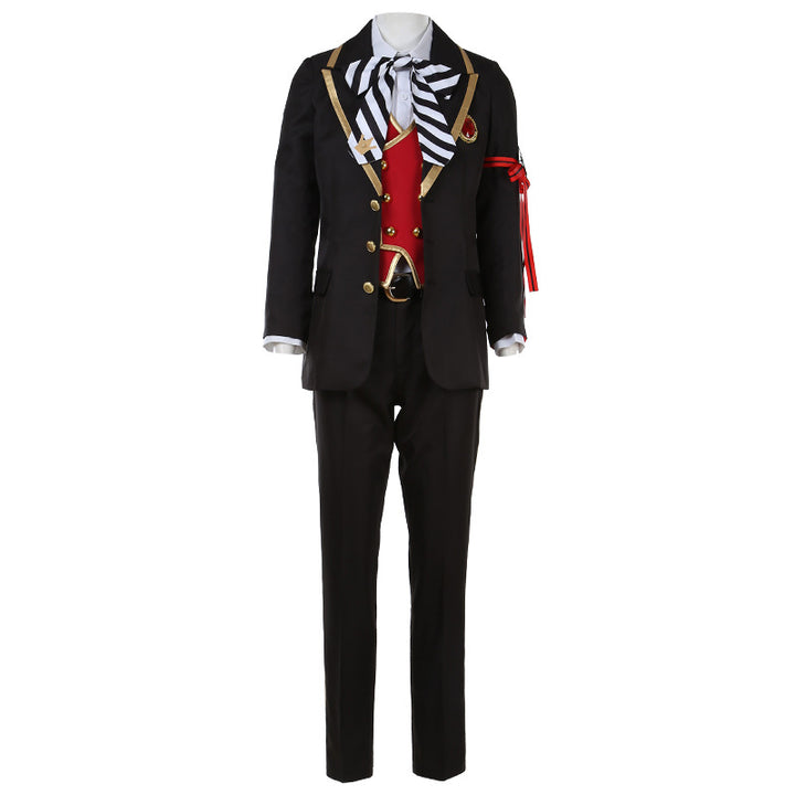 Alice Heartslabyul Dorm Uniform Cosplay Riddle Trey Deuce Cater Ace Halloween Outfits