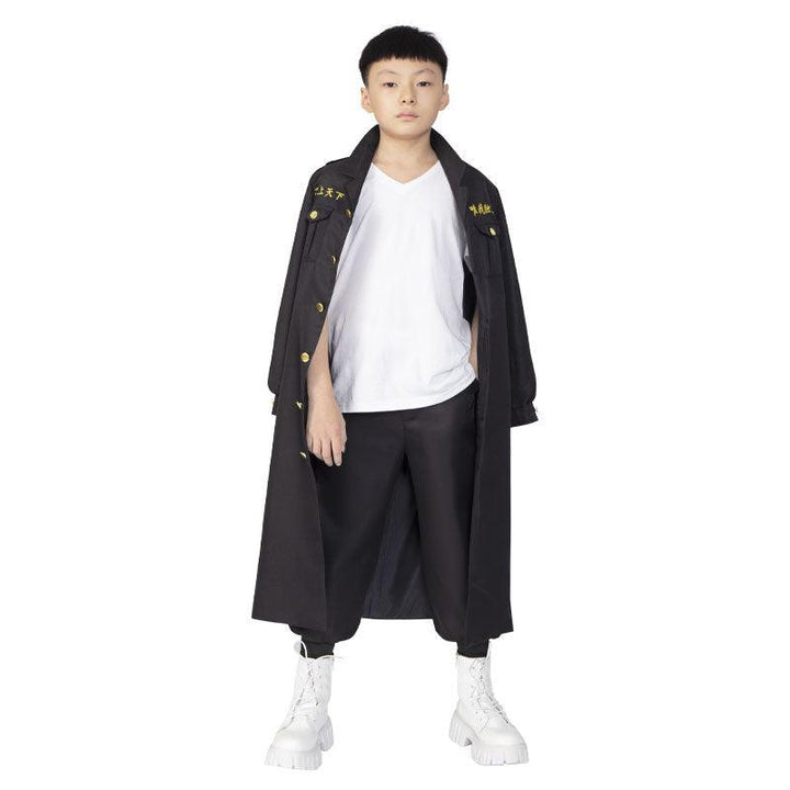 Anime Tokyo Revengers President Manjiro Sano Mikey Embroidery Adult & Child Cosplay Costumes