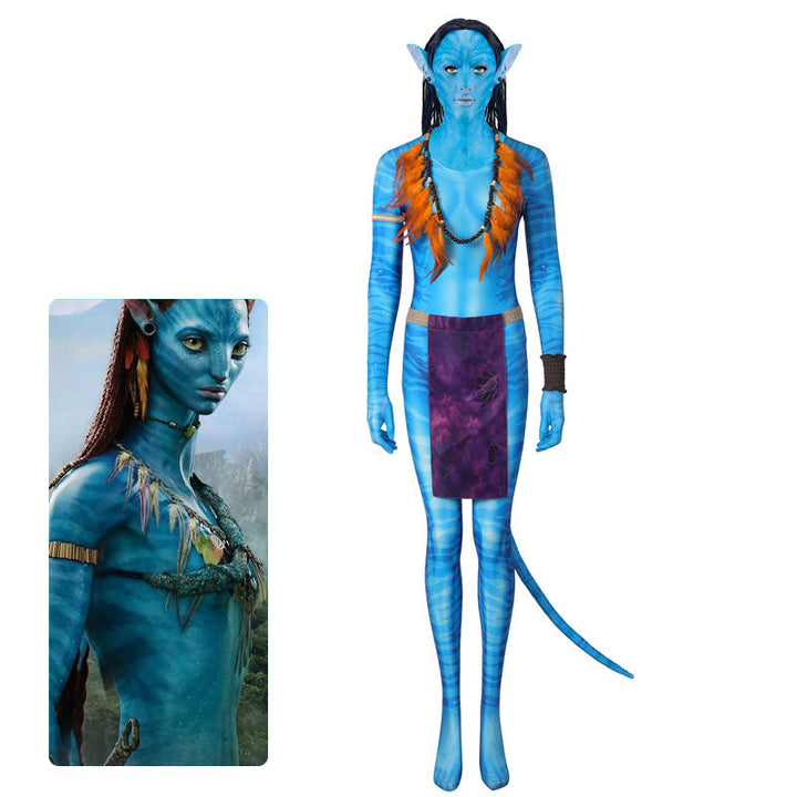 Movie Avatar 2 The Way of Water Neytiri Mask Cosplay Props