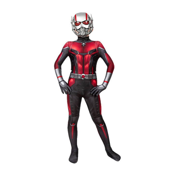 Movie Ant Man and the Wasp Ant-Man Jumpsuit Cosplay Costume for Child
