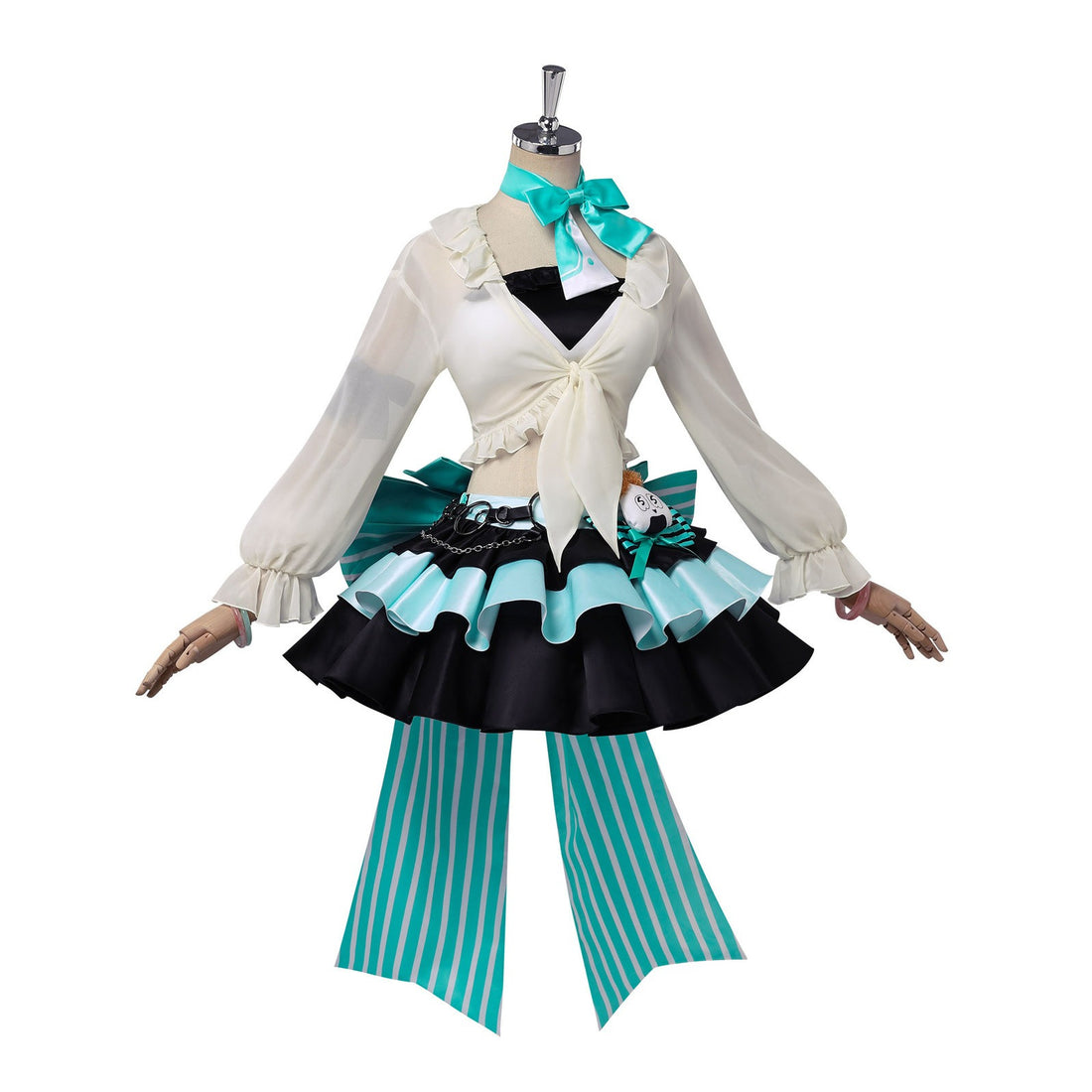Game Arknights Haruka Mint Chocolate Skin Cosplay Costumes Streamer Show Themed Carnival Outfit