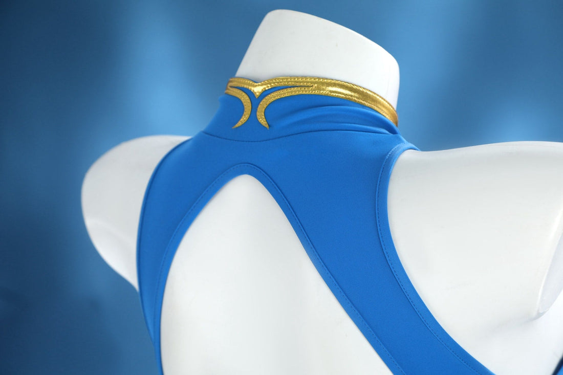 Game Street Fighter 6 Chun Li Woman Swimsuit Cosplay CostumesThemed Carnival Party Outfit