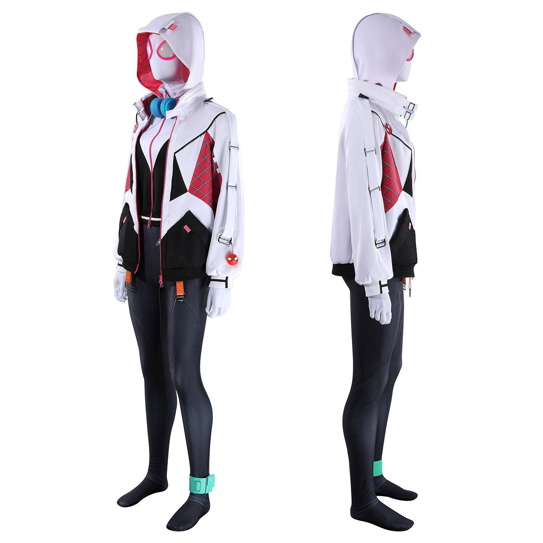 AlI-New Spider-Gwen The Ghost-Spider Spider-Man Cosplay Costumes
