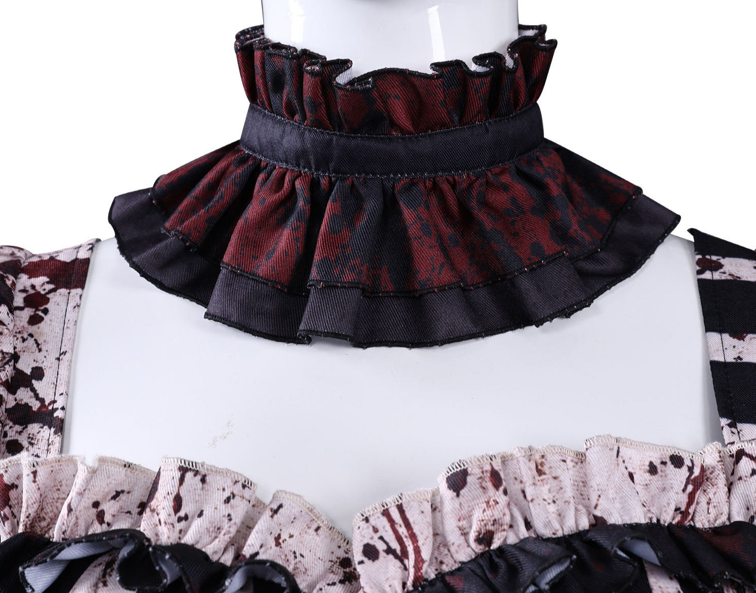 Killer Terrifier Clown Bloodstained Premium Edition Cosplay Costume Halloween Party Joker Outfit