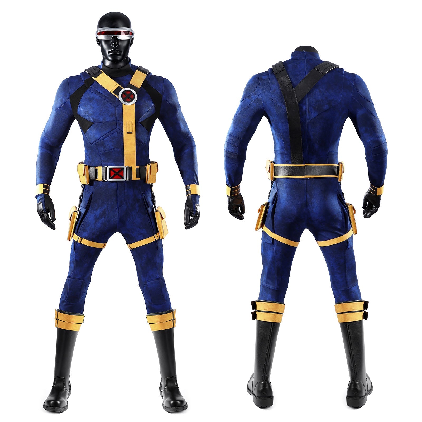 Avengers Doomsday Cyclops Scott Summers Top Level Cosplay CostumesThemed Carnival Party Outfit